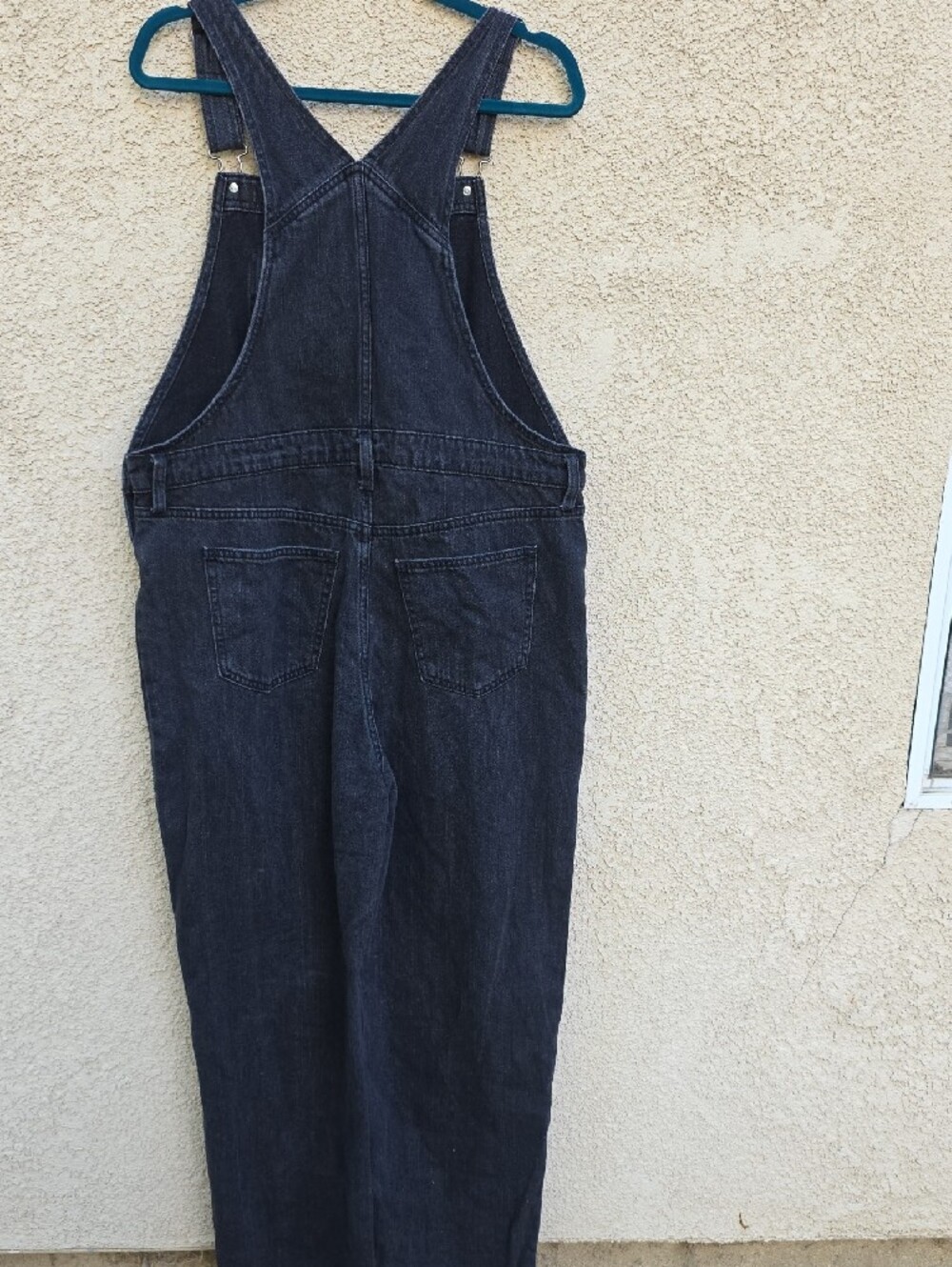 Universal Thread 100% Cotton Black Wash Denim Overalls Size 14 - Picture 6 of 15